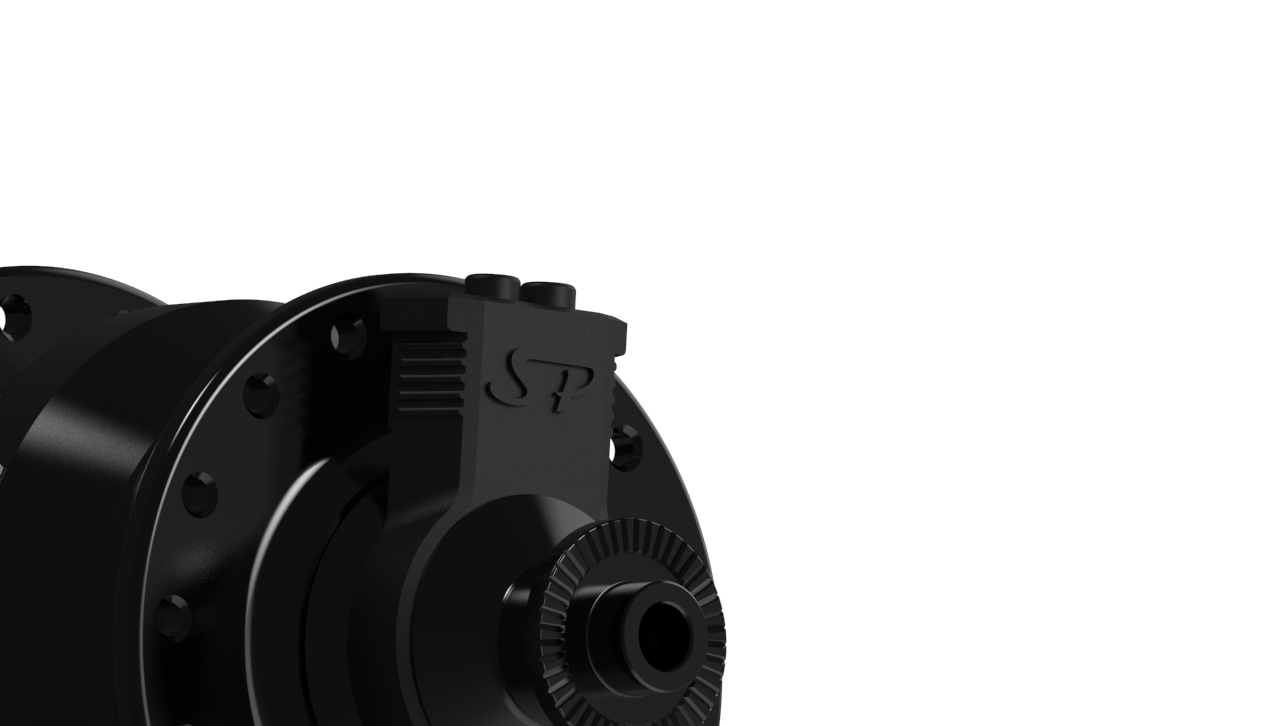 SP PD-8 Silver dynamo hub detail 4